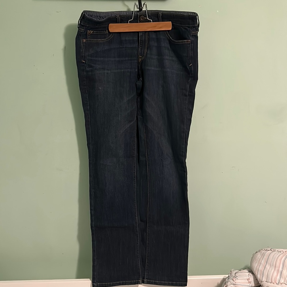 Eddie Bauer straight jeans.  Size 8